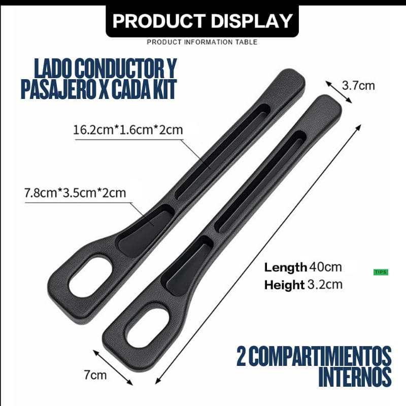 Kit X 2 CAR GAP™  Relleno de Espacios