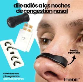 RespiraFácil™ – Banda Nasal Anticongestión